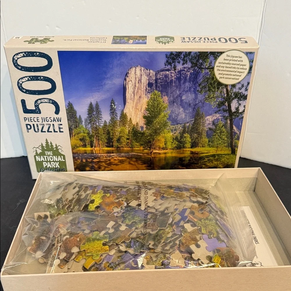 Hinkler 500 piece National Parks jigsaw puzzle Yosemite Park  SALE🔴3/$25 - Picture 3 of 4